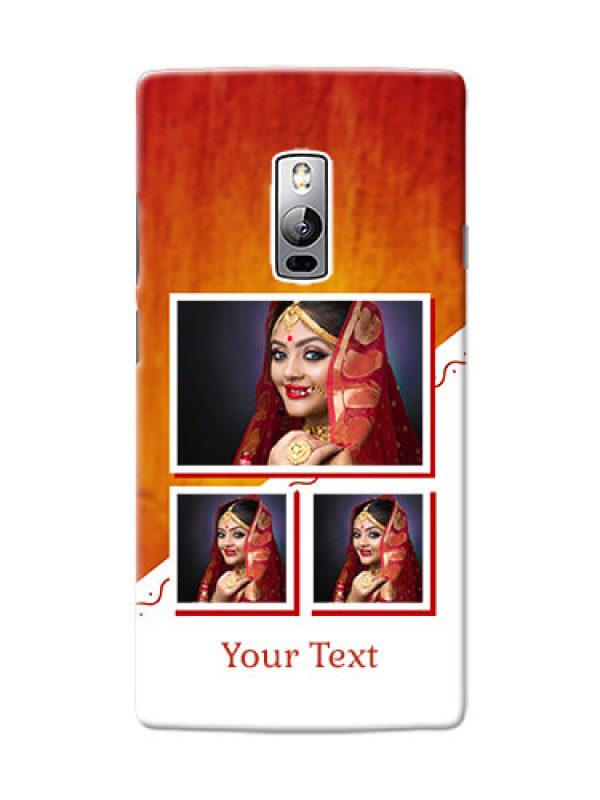 Custom OnePlus 2 Wedding Memories Mobile Cover Design