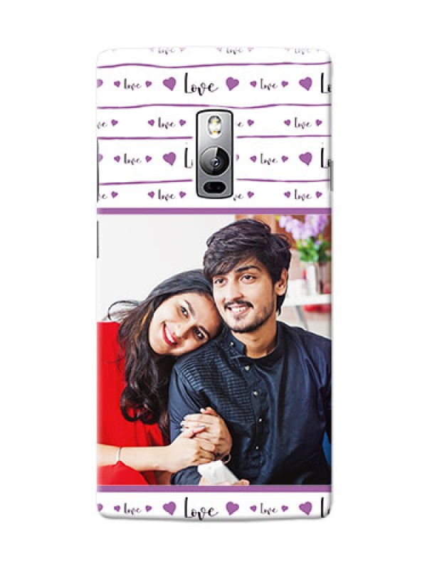 Custom OnePlus 2 Couples Mobile Case Design