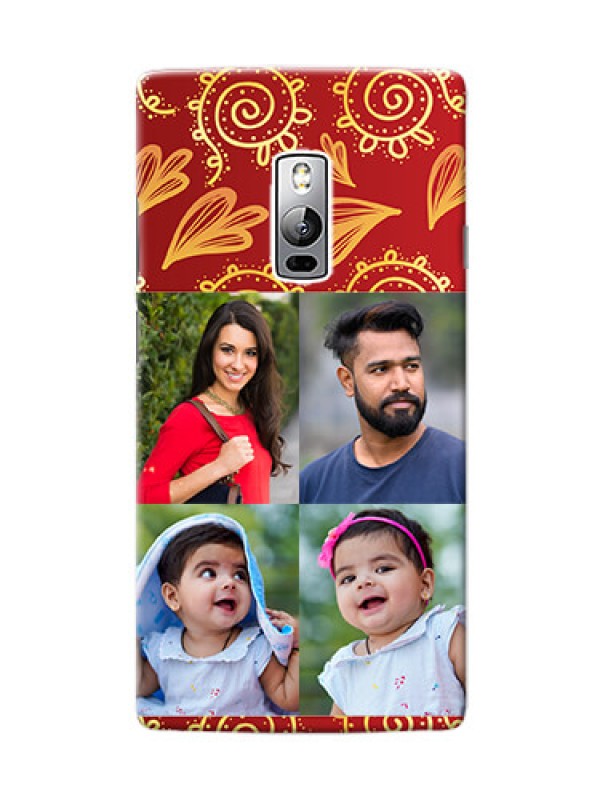 Custom OnePlus 2 4 image holder with mandala traditional background Design