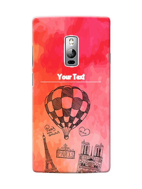 Custom OnePlus 2 abstract painting with paris theme Design