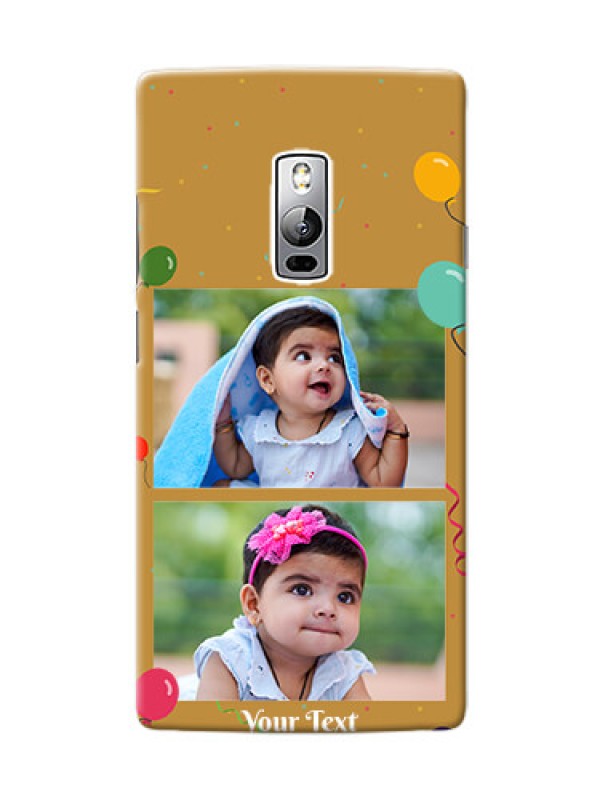 Custom OnePlus 2 2 image holder with birthday celebrations Design