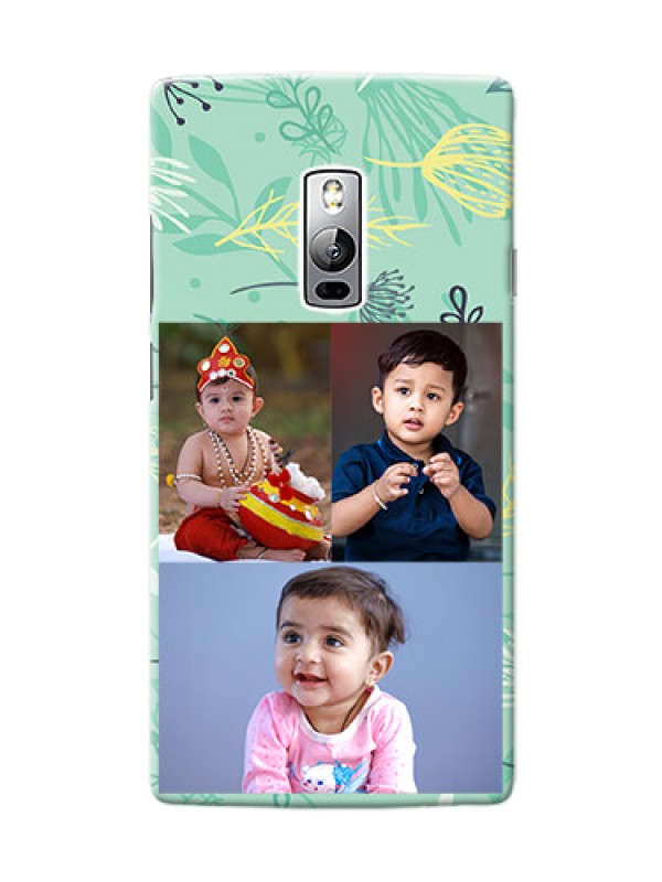Custom OnePlus 2 family is forever design with floral pattern Design