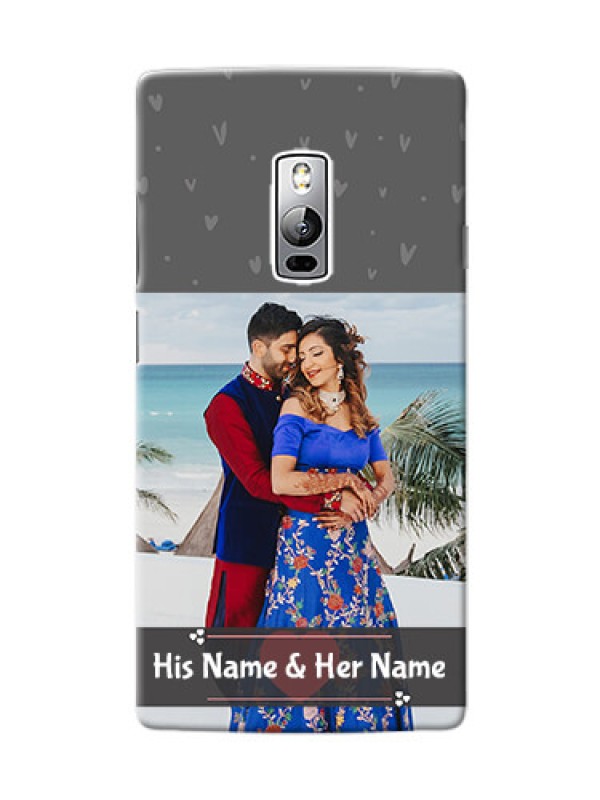 Custom OnePlus 2 love design with heart Design