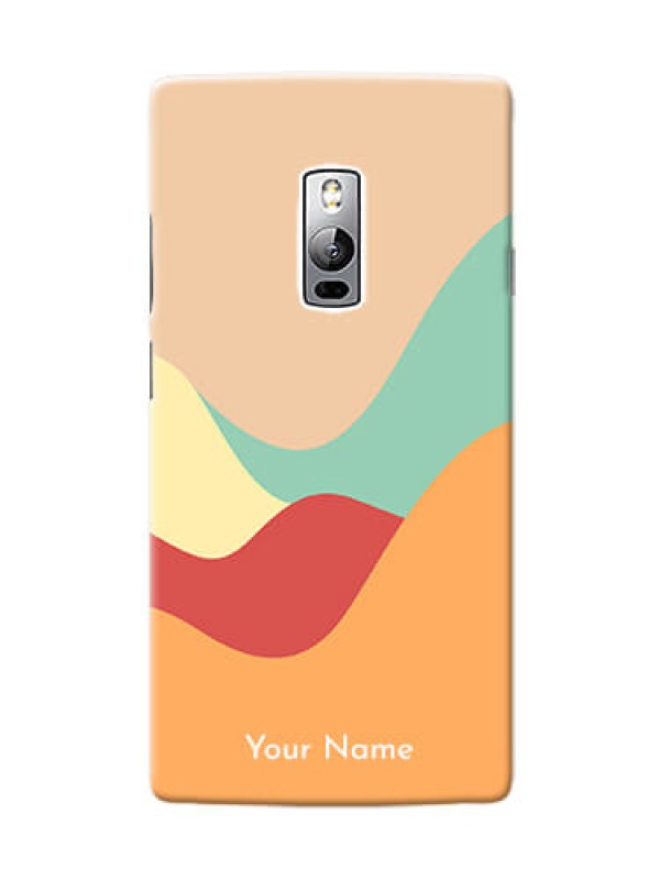 Custom OnePlus 2 Custom Mobile Case with Ocean Waves Multi-colour Design