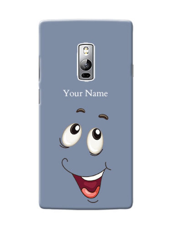 Custom OnePlus 2 Phone Back Covers: Laughing Cartoon Face Design