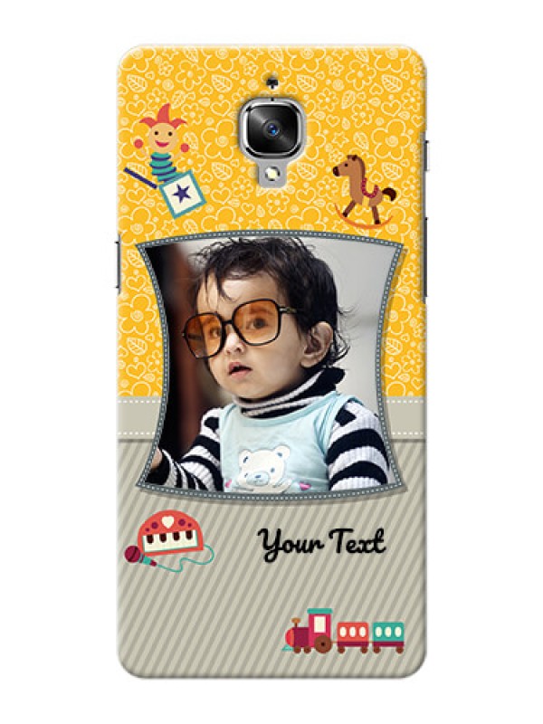 Custom OnePlus 3 Baby Picture Upload Mobile Cover Design