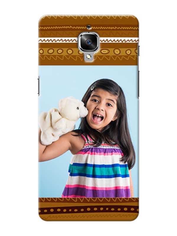 Custom OnePlus 3 Friends Picture Upload Mobile Cover Design