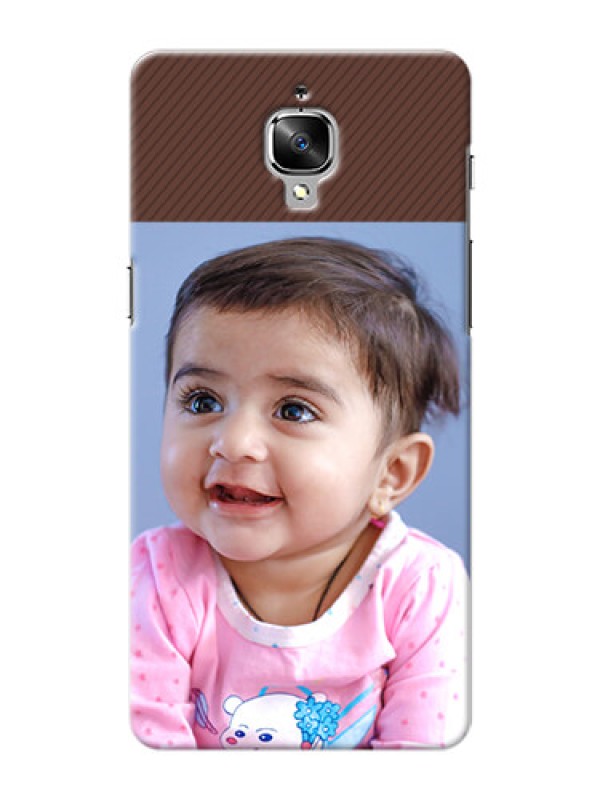 Custom OnePlus 3 Elegant Mobile Back Cover Design