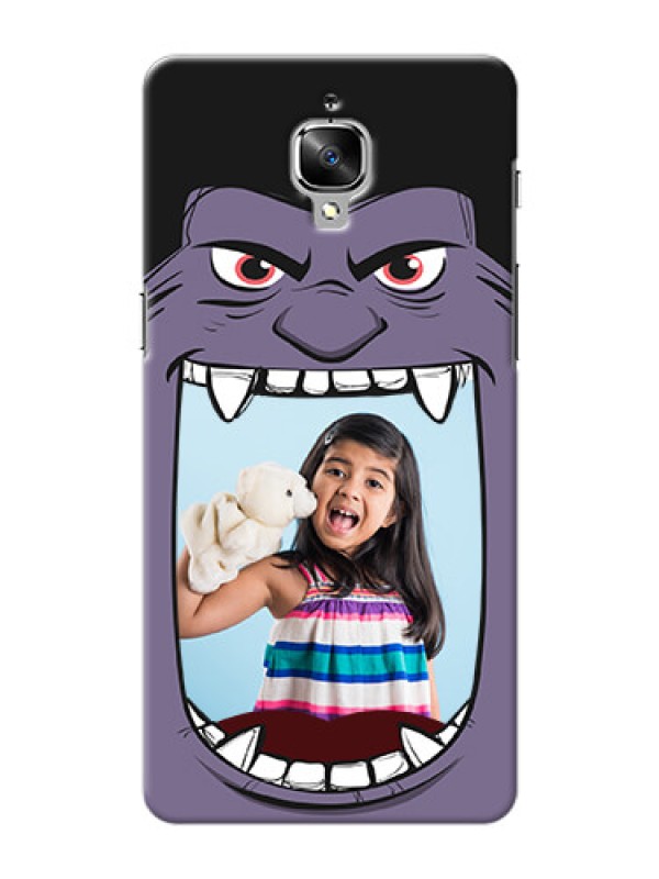 Custom OnePlus 3 angry monster backcase Design
