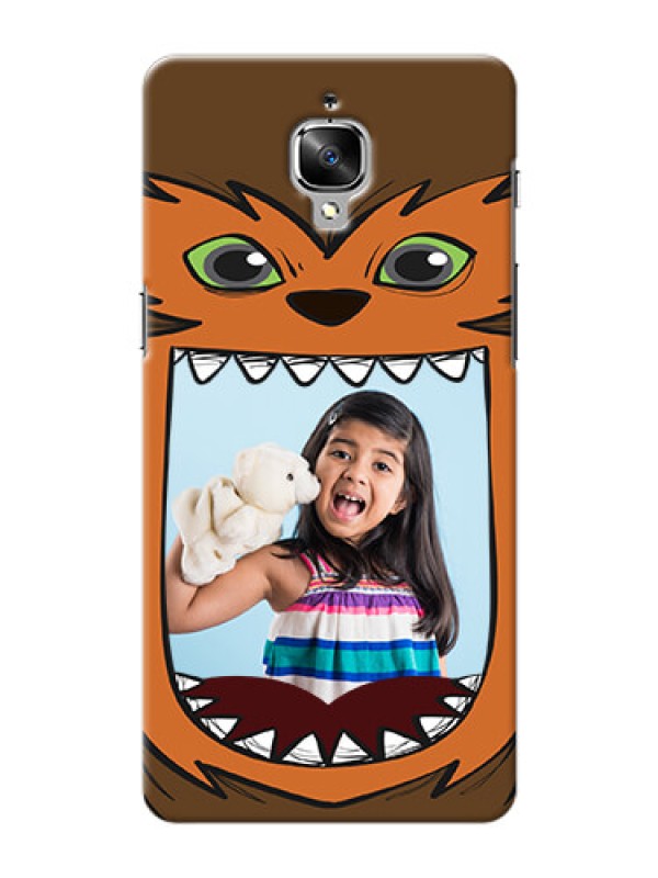Custom OnePlus 3 owl monster backcase Design