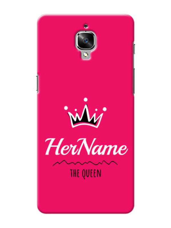 Custom Oneplus 3 Queen Phone Case with Name