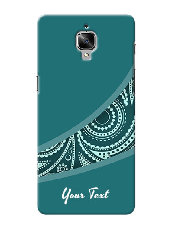 Custom OnePlus 3 Custom Phone Covers: semi visible floral Design