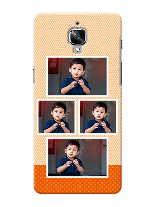 Custom OnePlus 3T Bulk Photos Upload Mobile Case  Design