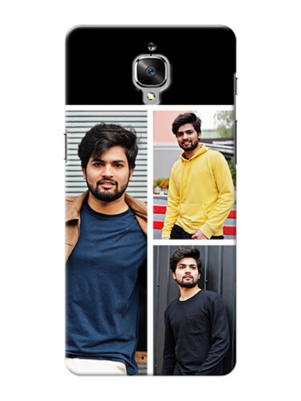Custom OnePlus 3T Multiple Picture Upload Mobile Cover Design
