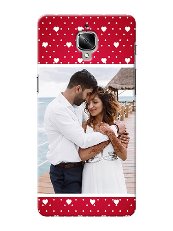 Custom OnePlus 3T Beautiful Hearts Mobile Case Design
