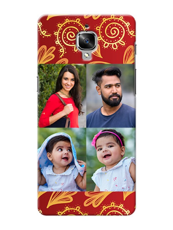 Custom OnePlus 3T 4 image holder with mandala traditional background Design