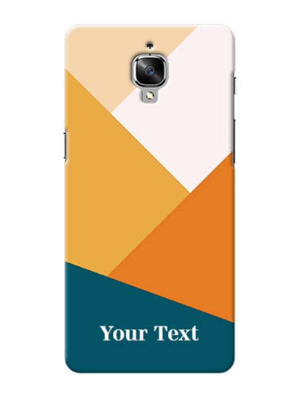 Custom OnePlus 3T Custom Phone Cases: Stacked Multi-colour Design