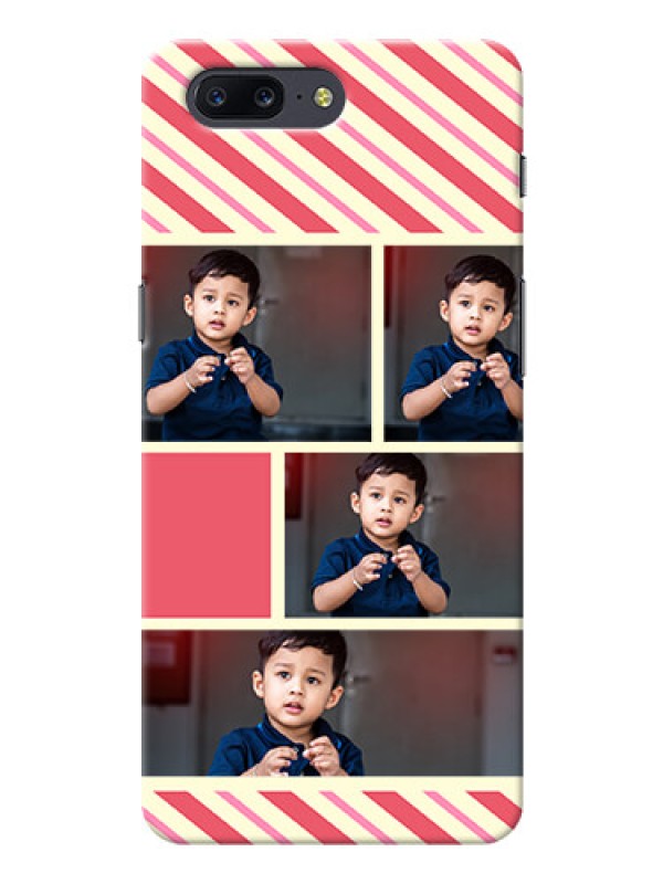 Custom OnePlus 5 Multiple Picture Upload Mobile Case Design