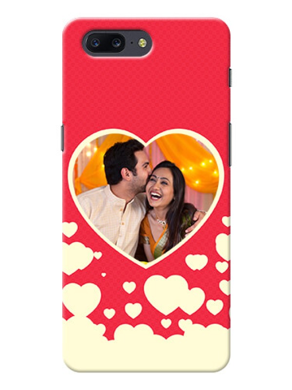Custom OnePlus 5 Love Symbols Mobile Case Design