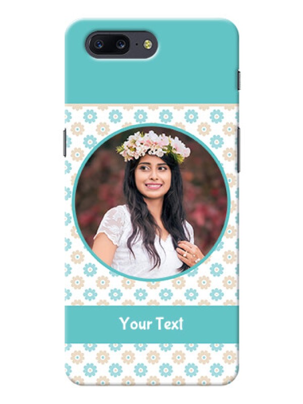 Custom OnePlus 5 Beautiful Flowers Design Mobile Case Design