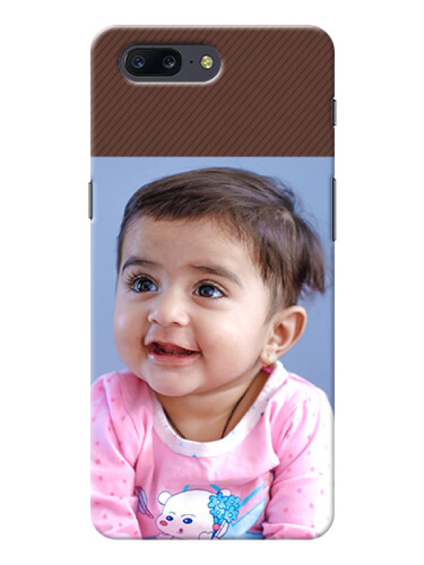 Custom OnePlus 5 Elegant Mobile Back Cover Design