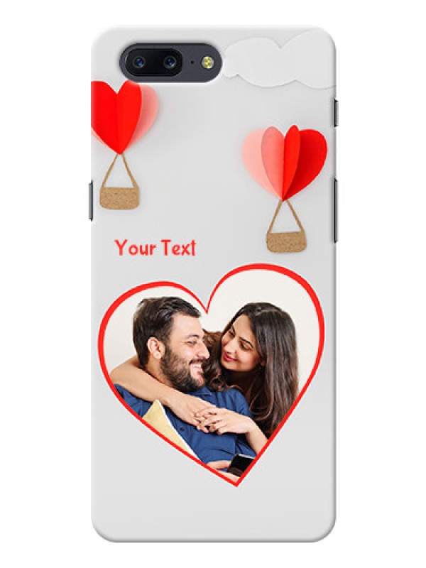 Custom OnePlus 5 Love Abstract Mobile Case Design