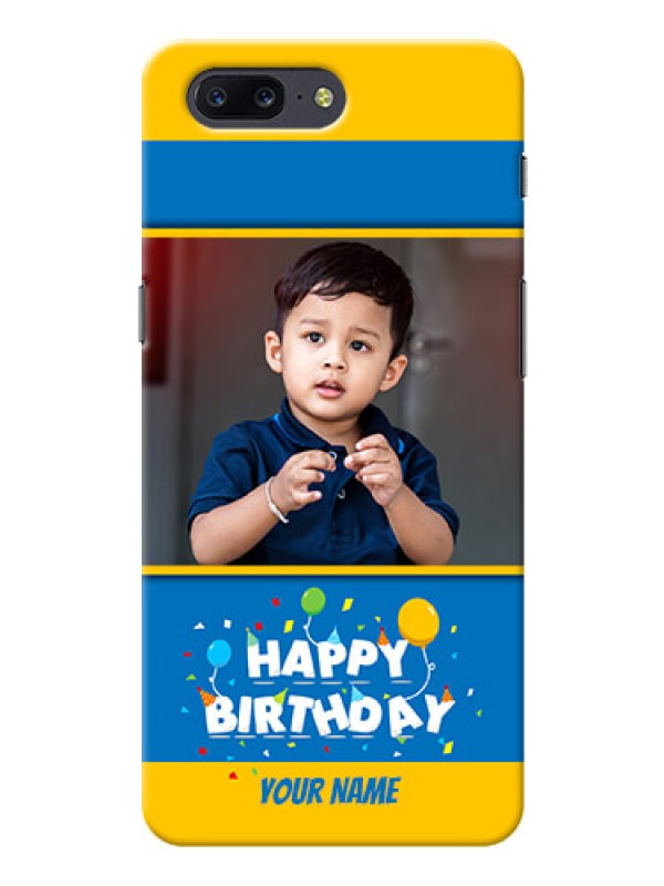 Custom OnePlus 5 birthday best wishes Design