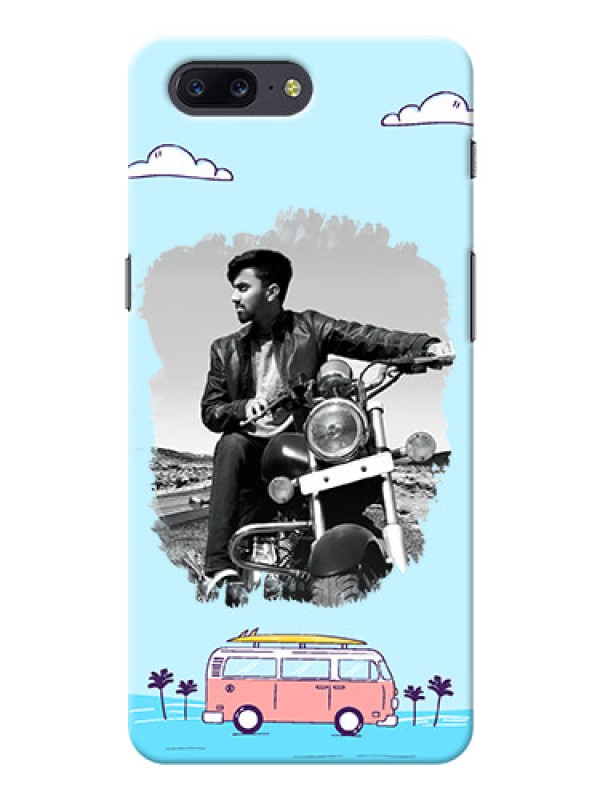 Custom OnePlus 5 travel and adventure Design
