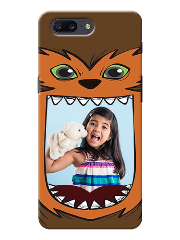 Custom OnePlus 5 owl monster backcase Design