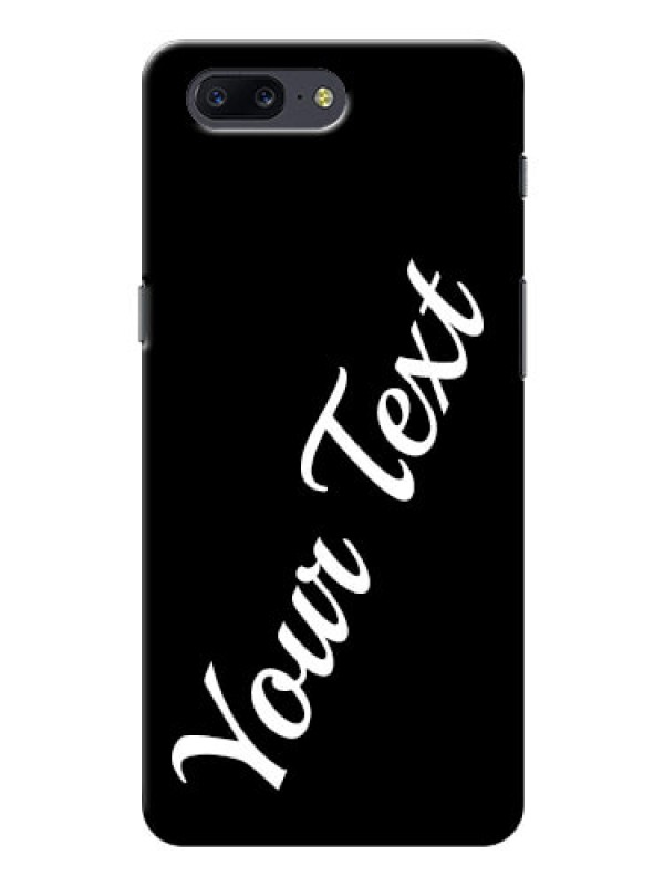 Custom Oneplus 5 Custom Mobile Cover with Your Name