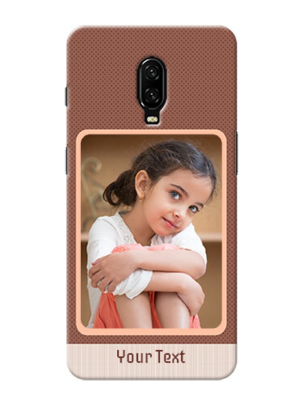 Custom Oneplus 6T Phone Covers: Simple Pic Upload Design