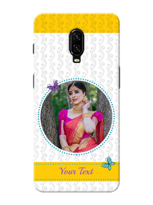Custom Oneplus 6T custom mobile covers: Girls Premium Case Design
