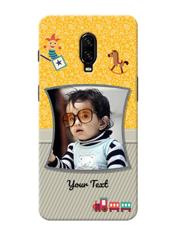 Custom Oneplus 6T Mobile Cases Online: Baby Picture Upload Design