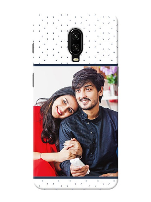 Custom Oneplus 6T Personalized Phone Cases: Premium Dot Design