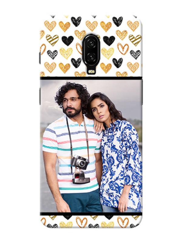 Custom Oneplus 6T Personalized Mobile Cases: Love Symbol Design