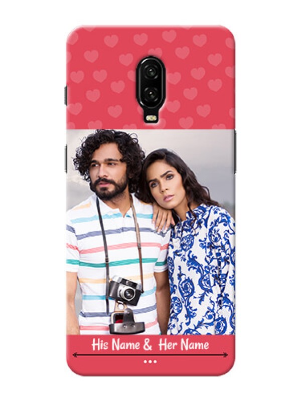 Custom Oneplus 6T Mobile Cases: Simple Love Design