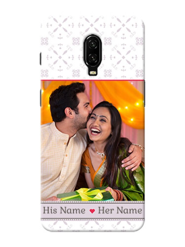 Custom Oneplus 6T Phone Cases with Photo and Ethnic Design