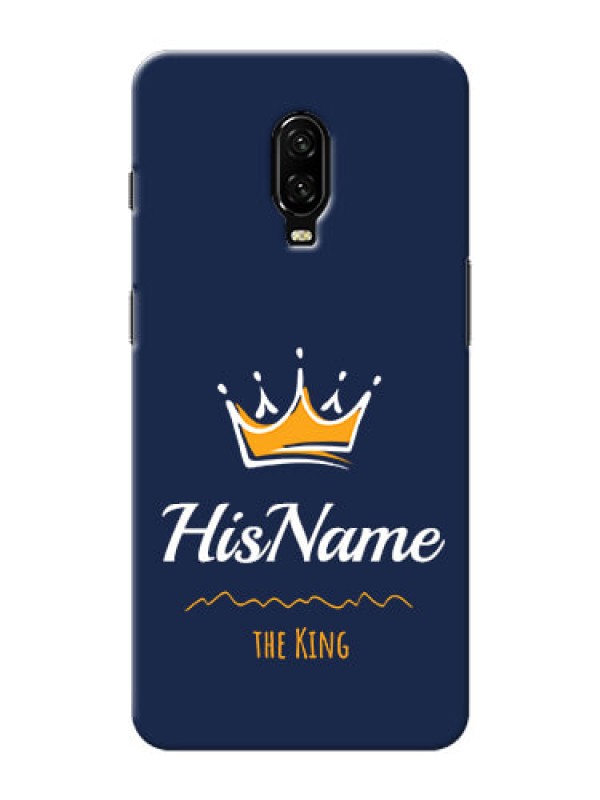 Custom Oneplus 6T King Phone Case with Name