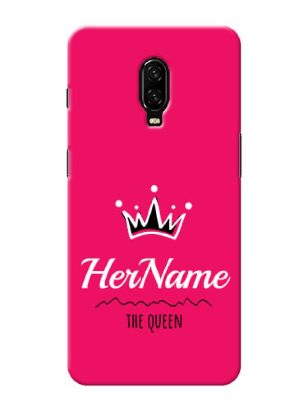 Custom Oneplus 6T Queen Phone Case with Name