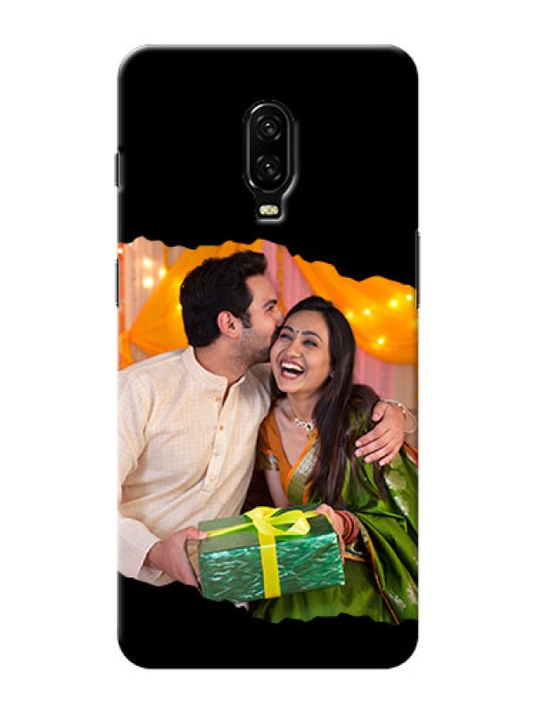 Custom OnePlus 6T Custom Phone Covers: Tear-off Design