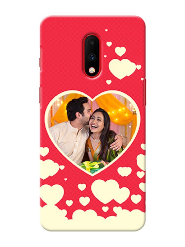 Custom Oneplus 7 Phone Cases: Love Symbols Phone Cover Design