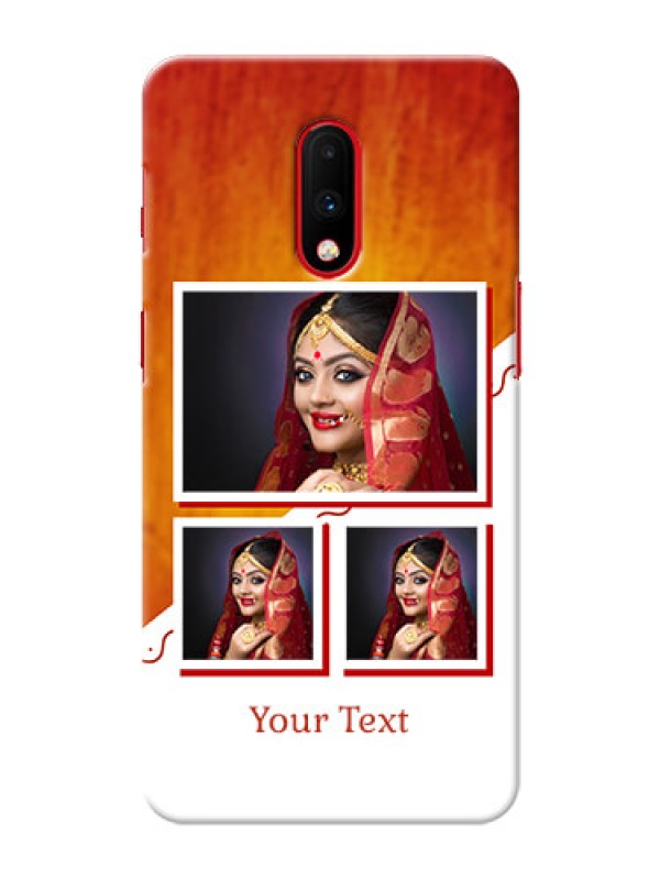 Custom Oneplus 7 Personalised Phone Cases: Wedding Memories Design  