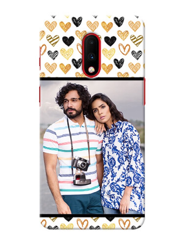 Custom Oneplus 7 Personalized Mobile Cases: Love Symbol Design