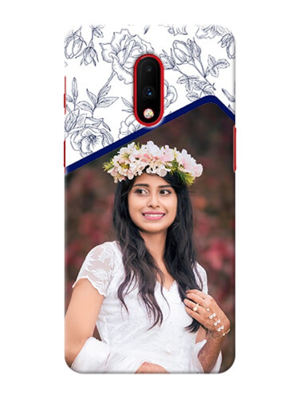 Custom Oneplus 7 Phone Cases: Premium Floral Design