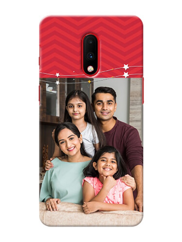 Custom Oneplus 7 customized phone cases: Happy Family Design