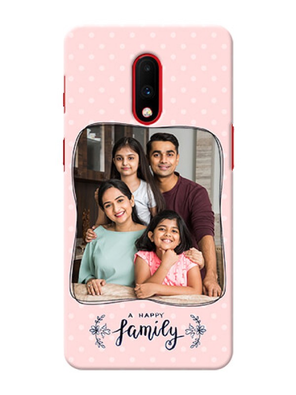 Custom Oneplus 7 Personalized Phone Cases: Family with Dots Design