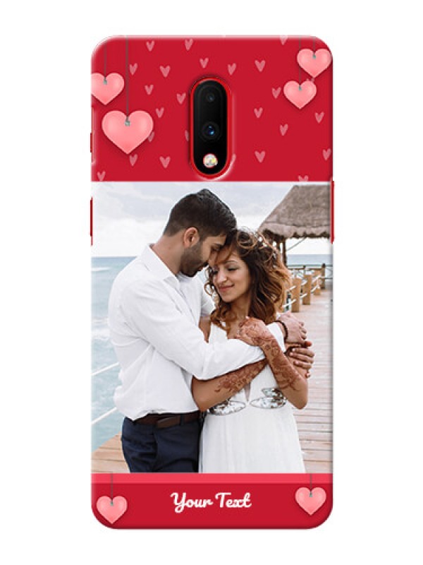 Custom Oneplus 7 Mobile Back Covers: Valentines Day Design