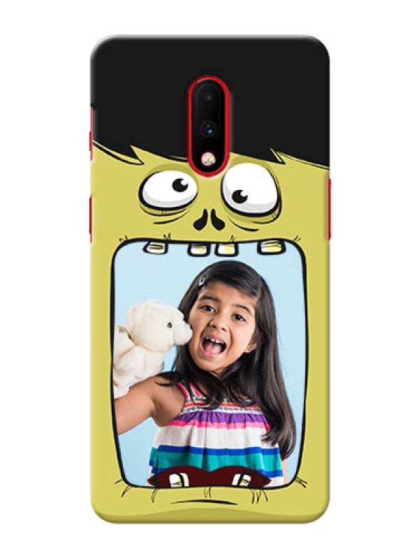 Custom Oneplus 7 Mobile Covers: Cartoon monster back case Design