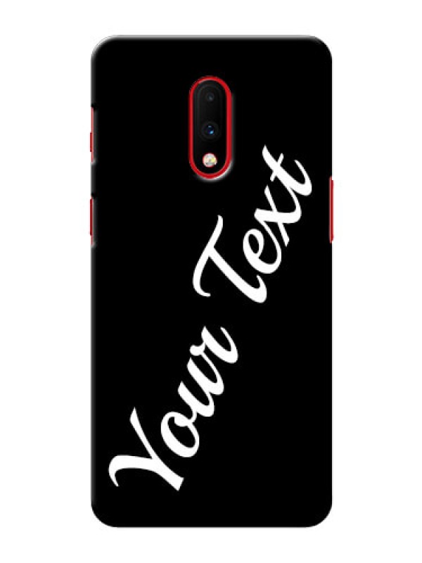Custom Oneplus 7 Custom Mobile Cover with Your Name
