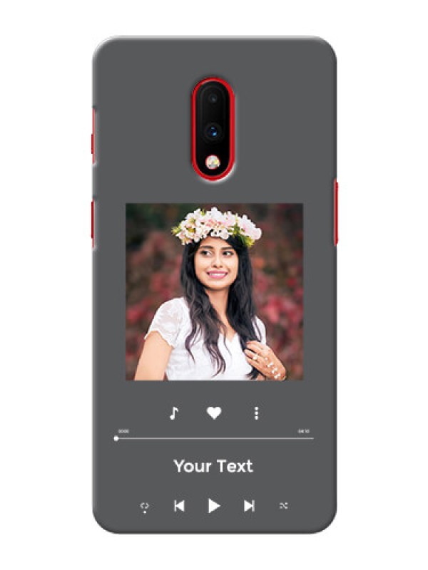 Custom OnePlus 7 Custom Mobile Case with Play The Music Design